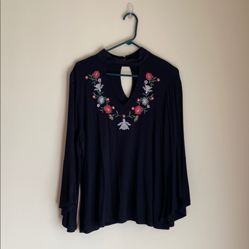 Floral blouse